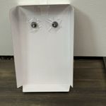 Piper Gunmetal Skeleton Rhinestone Halloween Earrings by K. - Spooky Good! Photo 2