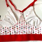 Free Press  Valentine’s Day heart print bralette NWT Photo 2