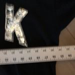 PINK - Victoria's Secret Victoria's Secret PINK Silver or gold sequins Logo Pullover Fleece Sweatshirt Photo 6