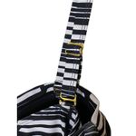 New Noon Swim ebony ivory siesta sands ruched bandeau one piece Sz 18‎ Blue Photo 2