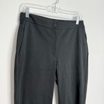 Eileen Fisher NWOT Flex Tencel Ponte Ankle Pants In Black Size Small Photo 6