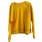 Made Some Souvenirs Yellow Relaxed Fit Crewneck Sweatshirt Women’s Large USA Photo 1