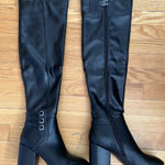 Love To Love Thigh High Boots Black Size 7.5 Photo 0