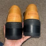 Sorel  Joan Now City‎ Loafer Chunky Platform Canyon Gold Black 9 Photo 5