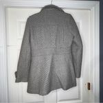 Kenneth Cole  Textured Gray Pea Coat Photo 2