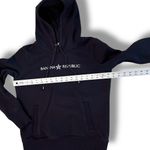 Banana Republic  women’s sweatshirt hoodie light Gray Star Size Small SOFT! Photo 5