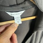 Athleta  Women's Hooded Purana Long Sleeve Wrap Sweatshirt Decadent Chocolate XL Photo 5