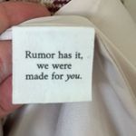 Rumored wool blend plaid button front dress medium Brown Photo 6