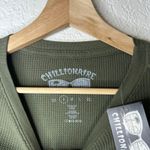 Chillionaire By Affliction Babes & Beer Graphic Long Sleeve Thermal Shirt S NWT Green Photo 2