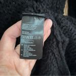 H & M Black loose knit sweater. Size XS Photo 11