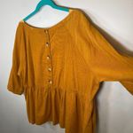 Anthropologie  Maeve Maria Babydoll Corduroy Top Photo 5