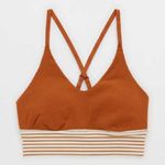 Aerie OFFLINE By  Ribbed Scoop Sports Brown Size Xtra Small Photo 1