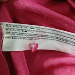 Mango MNG Women's Halter Neck Fringe Dress Size 8 Pink Sleeveless Knit Midi Photo 10