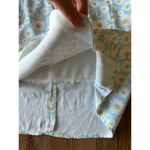 Free People Daisy Floral Blue And White Patterned Mini Skirt Size Small Photo 4