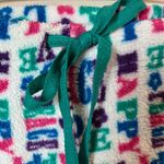 Self Esteem Comfy Pajama Pants  White Graffiti Fleece fits Womens XS Girls 14 Photo 6