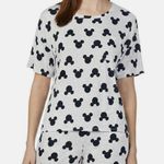Disney  short pajama set Black Mickey Design SZ:XL Photo 0
