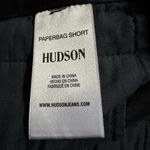 Hudson Jeans Hudson Black High Rise Paperbag Shorts Size 30 New Photo 5
