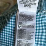 Marmot  Blue/Green/Yellow Plaid Button Down sz M Photo 5