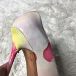 Alice + Olivia Danny watercolor platform pumps size 38 Photo 3