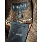 Ellen Tracy Women's Brown Textured Blazer Jacket Size L Photo 6