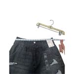 SO  *High Rise *Mom Shorts *charcoal* distressed, Sz 15/32 NWT Photo 6