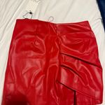 ZARA Leather Skirt Photo 1