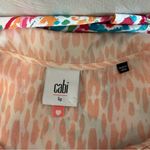 CAbi  3078 Love Popover Ombre Blouse Tank Top Sleeveless Fall Business Casual L Photo 3