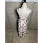 Seraphine Maternity Off White Floral Tula Shirred Tiered Midi Dress Size 8 Size undefined Photo 2