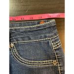 Bongo  Jeans Size 7 Women's Boot Cut Embroidered Blue Denim Y2K Festival Western‎ Photo 6