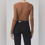 Citizens of Humanity NWT  Marisol Square Neck Ribbed Top – Size XS – $128 MSRP Photo 2