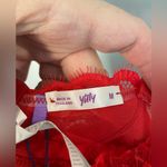 YITTY NWT‎  Red Lace bodysuit size medium Photo 3