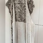 Reformation Snake Skin Wrap Tie Midi
Dress Women Medium Animal Print Viscose Photo 6