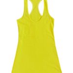 Lululemon HTF 2015 OG Cool Racerback Clarity Yellow Tank Top 2 CRB Photo 0