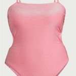 No Boundaries  Lurex Cut One Piece Swimsuit, Sizes M Photo 1