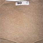 SO  Beige Knit Bodysuit. Size 2X. NWT. Photo 6
