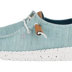 Hey Dude NEW  WENDY HEATHERED SLUB TROPICAL Women's Slip On Blue US Size 10 Photo 0