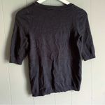 United States Sweaters  Charcoal Ruched Button Up Cardigan S Photo 1