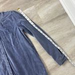 Pilcro Anthropologie’s Marta Tiered Corduroy MIDI Dress Blue Size XS Photo 9