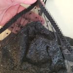 Victoria's Secret Victoria’s Secret Dot Mesh & Lace Scoop‎ Bralette Black Festival Witchy Size XS Photo 1
