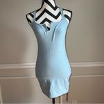 SKIMS  NWT Raw Edge Intimates Dress Baby Blue Medium Photo 1