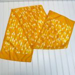 Vintage Orange Yellow Bright Long Scarf ? 70s Photo 1