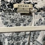 Anama USA Anama Anthropologie Tunic Top Womens Medium Multicolor Paisley Boho Blouse Photo 5