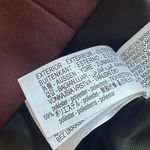 ZARA  Women’s Tuxedo Double Breasted Blazer Jacket Cabernet Burgundy Sz Large Photo 15