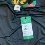 CAbi New with tags Sophia drama wrap skirt in midnight flowers floral pattern Photo 2