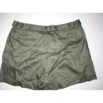 Jones New York New NWT Shorts Army Green Dark Fatigue 8 Work Casual Dress Belt Photo 2