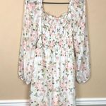And Now This Women’s Floral Print Smocked Square Neck Long Sleeve A Photo 0