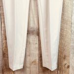 Cato Contemporary Size 2 Cream Front Pleated Dress Pants Back Buttoned P… Photo 3