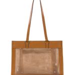 Patricia Nash Leather & Nylon Mesh Tote Photo 3