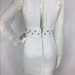 Bardot  Cutout Eyelet Grommet Bodycon Mini Dress Photo 7