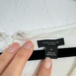 Ann Taylor Cream Flutter Sleeve Sheath Dress Womens 14 Light Academia Mini Photo 5